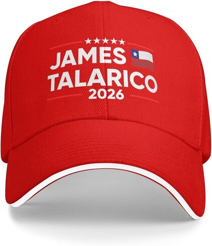 قبعة جيمس تالاريكو لمجلس الشيوخ 2026، قبعة Talarico for Us Texas Council Hat، قبعة سائق الشاحنة للرجال والنساء باللون الأسود in Kuwait