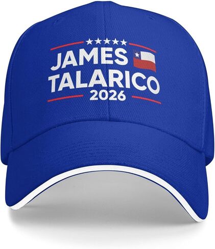 قبعة جيمس تالاريكو لمجلس الشيوخ 2026، قبعة Talarico for Us Texas Council Hat، قبعة سائق الشاحنة للرجال والنساء باللون الأسود in Kuwait