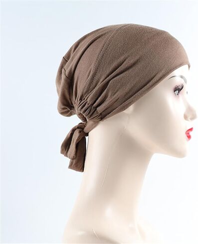 2 Pack Head Scarf Hair Wrap Scarf Solid Color Adjustable Bandana Lightweight Single Pack for Women Satin Wrap Scarfs in Saudi Arabia