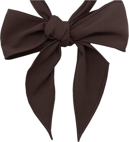 Scarf for Women Girls Ribbon Tie Long Neck Scarf Womens Bow Tie for Uniform Cosplay Party T-shirt Accessory in Kuwait