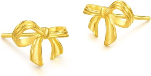 CHOW SANG SANG 999.9 24K Gold Essence Butterfly Stud Earrings for Women 95306E in Saudi Arabia