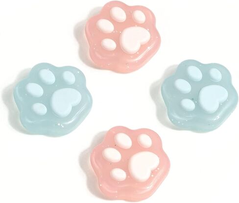 GeekShare 4PCS Thumb Grip Caps for Switch, Cute Silicone Joystick Caps Thumbstick Cover Compatible with Nintendo Switch/OLED/Switch Lite - Team Timothy in Saudi Arabia