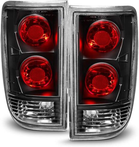 ACANII - For Black 1995-2005 Chevy Blazer GMC Jimmy S10 Tail Lights Brake Lamps Aftermarket Driver & Passenger Side in Saudi Arabia