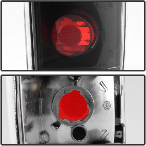 ACANII - For Black 1995-2005 Chevy Blazer GMC Jimmy S10 Tail Lights Brake Lamps Aftermarket Driver & Passenger Side in Saudi Arabia