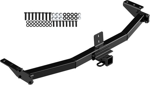 APS Rear Trailer Hitch, 2 inch Towing Hitch Receiver Class 3 Hitch Cover Included Compatible with Honda Pilot Acura MDX 2003-2008 in Saudi Arabia