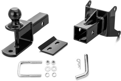 طقم حامل كرة وصلة استقبال خلفي مقاس 2 بوصة متوافق مع Can Am Outlander 2012-2025، وصلة سحب مقطورة ATV مع دبوس قفل 5/8 بوصة مناسب لملحقات Renegade MAX/6X6 in Kuwait