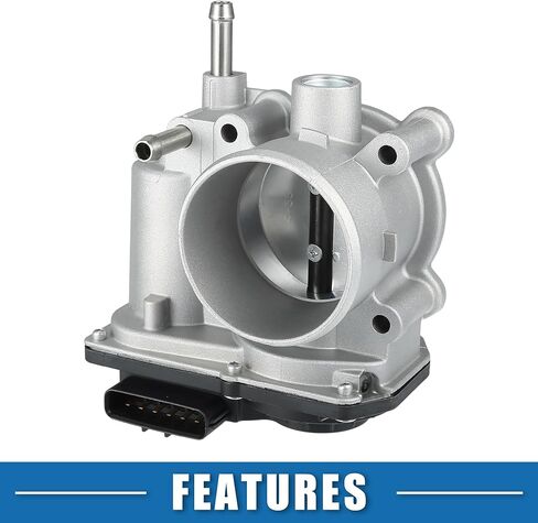 Throttle Body Assembly No.22030-0T080 56mm Throttle Body Actuator for Toyota Corolla 1.8L L4 - Gas 2011-2019 Aluminum Alloy Silver Tone in Saudi Arabia