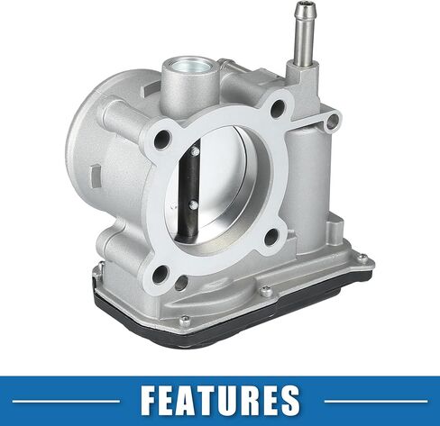 Throttle Body Assembly No.22030-0T080 56mm Throttle Body Actuator for Toyota Corolla 1.8L L4 - Gas 2011-2019 Aluminum Alloy Silver Tone in Saudi Arabia