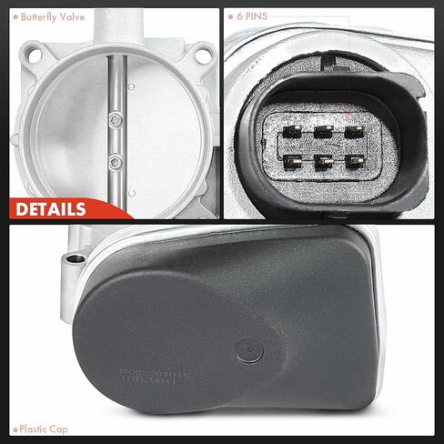 A-Premium Electronic Throttle Body Compatible with Chrysler 300 05-12 & Dodge Challenger 08-12, Charger 06-12, Magnum & Jeep Grand Cherokee 05-12, Commander, V8 3.5L 5.7L 6.1L 6.4L, Replace# 4591847AC in Saudi Arabia