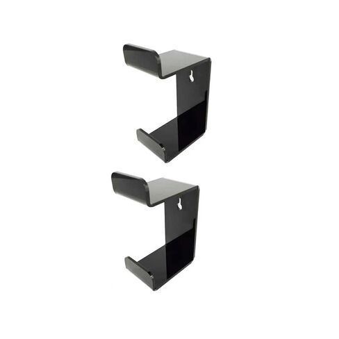 N-KONGJIAN 2PCS Acrylic Game Controller Holders and Headphone Holders, Universal Dual Controller Stand, Controller Display Stand (Clear) in Kuwait