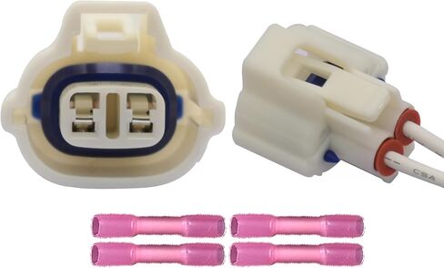 Pack of 2 PTA1472, S-1441, S1441, 1P1680 Left Right Engine Variable Valve Timing Vvt Solenoid Connector Pigtail Compatible with Toyota Camry Highlander Sienna Avalon Solara 3.0L 3.3L in Saudi Arabia