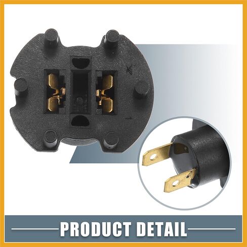 Headlight Headlamp Bulb Socket Adapter 34175-33E50 for Suzuki GSX-R600Z GSX-R1000 AN400 2000-2009 Replacement in Saudi Arabia