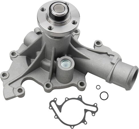 Engine Water Pump with Gasket Compatible with Ford E-150/E-250/Econoline/Club Wagon 1997-2003 & F-150 1997-2008 V6 4.2L, Replace# AW4105 in Saudi Arabia