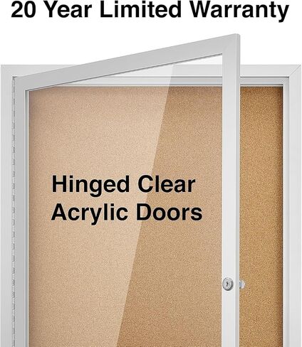 Staples Enclosed Cork Display Board, Aluminum Frame, 3' x 2' in Saudi Arabia
