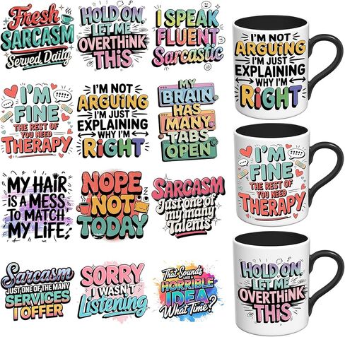 UV DTF Stickers - 12 Sheets Best Friends UV DTF Cup Wrap for Coffee Mugs Glass, DIY Decals for Tumblers, Waterproof Rub on Transfers for Crafts in Saudi Arabia