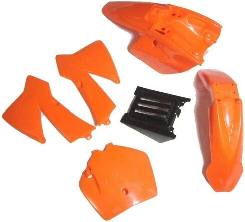 Replacement Orange Color Plastic Fender Fairings Set for Dirtbikes Compatible with KTM50 KTM 50 SX SR JR Senior Junior Adventure in Saudi Arabia