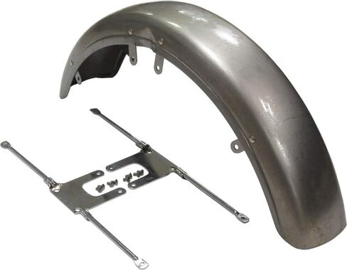 10-730: Front Fender Ng W/Brackets Early Style W/Chrome Brackets in Kuwait
