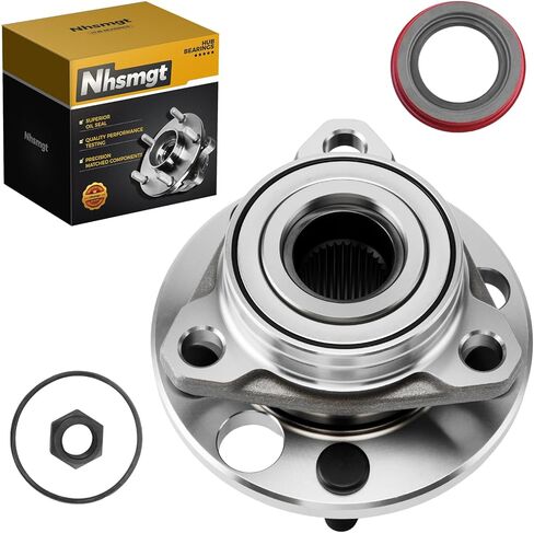 513017K Front Wheel Bearing Hub Assembly Fit for Chevy Cavalier 1984-2005, for Pontiac Sunfire 1995-2005, Grand Am 1985-1998, for Chevy Corsica 1987-1996 Wheel Hub Bearings, Non-ABS, 5 Lugs in Saudi Arabia