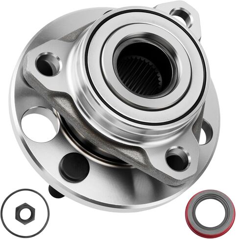 513017K Front Wheel Bearing Hub Assembly Fit for Chevy Cavalier 1984-2005, for Pontiac Sunfire 1995-2005, Grand Am 1985-1998, for Chevy Corsica 1987-1996 Wheel Hub Bearings, Non-ABS, 5 Lugs in Saudi Arabia