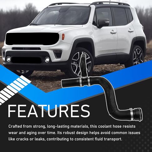 مدخل خرطوم مبرد المحرك متوافق مع 2015-2021 Jeep Renegade 1.3L 2.4L Turbo 4WD/2WD يستبدل 68246567AA in Saudi Arabia