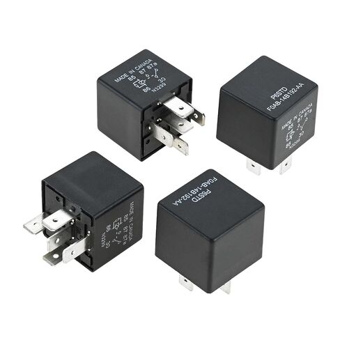 Mtsooning P6SDT FOAB-14B192-AA مرحل السيارات 4 عبوات - 40A 12VDC 5-Pin OEM بديل للنظام الكهربائي Ford RY116 in Saudi Arabia