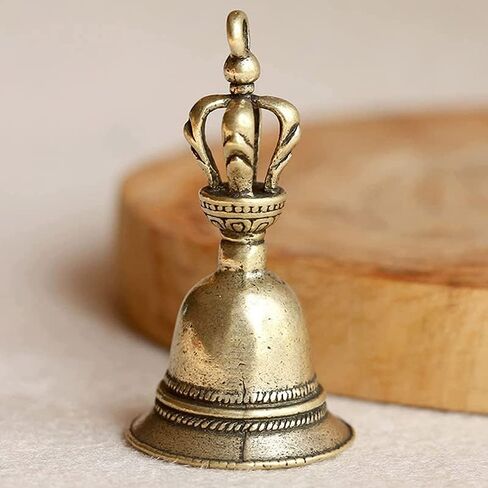 4Pcs Brass Small Bell Car Keychain, Vintage Small Copper Pendant Keychain in Saudi Arabia
