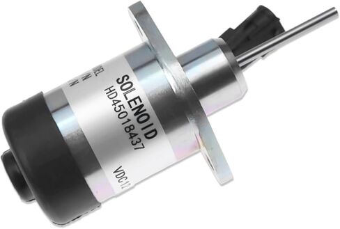 12V Fuel Shut off Solenoid PS45CZ250 PS45CZ290 for Kubota Engine V2203 V2607 V3300 V3307 V3800 V3800DI D1503, Stop Solenoid Valve Replaces Parts 1G528-60010 1G939-60010 25-38773-00 in Saudi Arabia