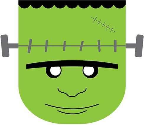 CafePress Frankenstein Head 5.5" Round Car Magnet Magnetic Bumper Display in Saudi Arabia