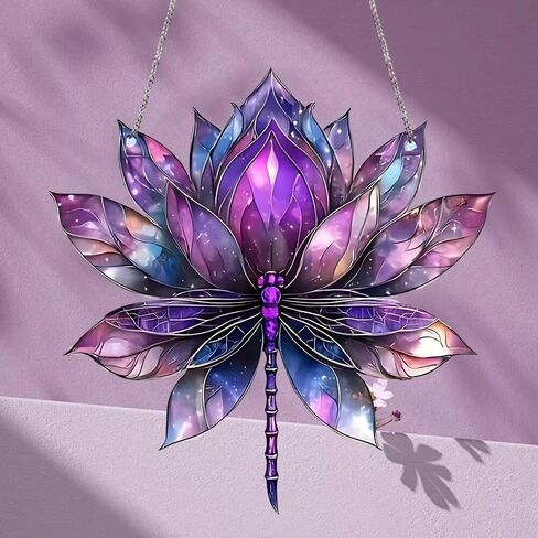 Colorful Acrylic Butterfly Suncatcher - Effect Glass Imitation Window Hanging Decor, Vivid Garden & Home Ornament, Ideal Gift for Nature Enthusiasts 1pcs in Kuwait