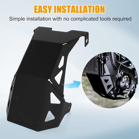 PSLER Aluminum Alloy Engine Bash Guard - Lower Motor Guard Fits for Light Bee X and S Electric Dirt Bike, Black in Saudi Arabia