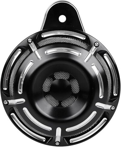 Chrome Big Twin Horn Cover Speaker Cover For Harley Evo/Twin Cam/M8 Electra Glide Road King Street Tour Glide 1991-2023 Sportster 2007-2023 in Saudi Arabia