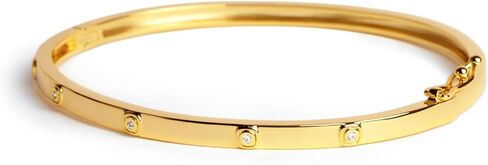 VÓEN Lumi Square Bracelet, 14K Gold Bracelet for Women, Delicate Yet Bold, Geometric Edge, Soft Radiance, Everyday Statement Jewelry, Square Charm Design, Cubic Zirconia Accents in Saudi Arabia