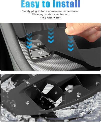 for 2026 Honda Accord Accessories 2023 2024 2025 Car Cup Holder Inserts and Center Console Tray Replacement, Silicone Cup Holder Inserts Mat Pad Drink Holder Center Console Storage Organizer in Saudi Arabia