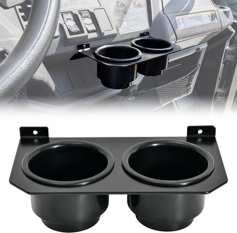 SAUTVS Dash Cup Holder Drink Bottle Holder with Mounting Bracket Compatible with Honda Pioneer 1000-3 1000-5 1000-6 2016-2025 Accessories, Large Capacity in Saudi Arabia