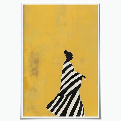 Black African American Women Pictures Wall Art Black Female Picture Printing Trendy African American Girl Poster Minimalist Wall Art 16x24 Inch Unframed for Apartment Living Room Bedroom Home Decor in Saudi Arabia