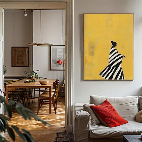 Black African American Women Pictures Wall Art Black Female Picture Printing Trendy African American Girl Poster Minimalist Wall Art 16x24 Inch Unframed for Apartment Living Room Bedroom Home Decor in Saudi Arabia