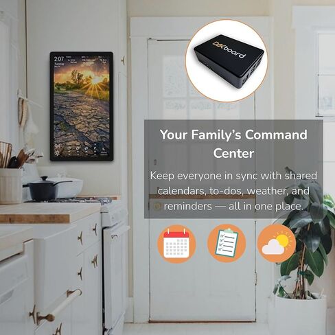 DAKboard CPU v5 - DIY Smart Home Display, Shared Family Calendar & Organizer with Todos & Digital Photo Frame in Saudi Arabia