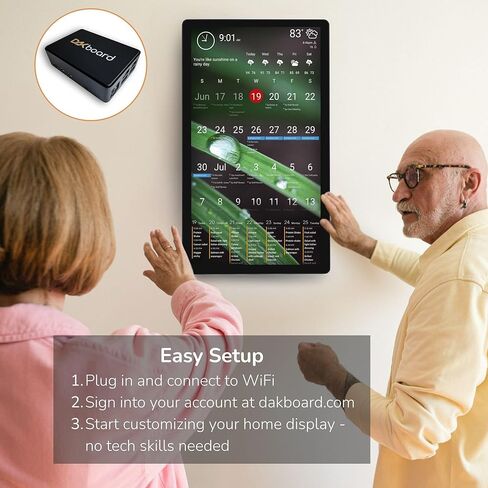 DAKboard CPU v5 - DIY Smart Home Display, Shared Family Calendar & Organizer with Todos & Digital Photo Frame in Saudi Arabia