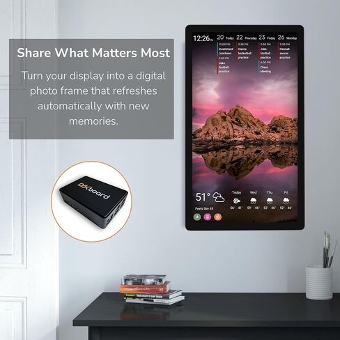 DAKboard CPU v5 - DIY Smart Home Display, Shared Family Calendar & Organizer with Todos & Digital Photo Frame in Saudi Arabia