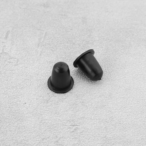 50Pcs Interior Door Card Panel Trim Clip Rubber Bungs Compatible with VW Classic Beetle 13.4x14mm Inner Hole Trim Clip Rubber Stoppers Black in Kuwait