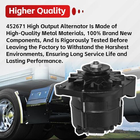 45-2671 120A 14.5V مولد كهربائي عالي الإخراج متوافق مع Thermo King Tripac APU Evo، استبدال # 452671 1E78291G00 1E78291G02 41-9925 45-2596 45-2669 845-2596 20-45-2259 845-2681 9513-45 in Kuwait