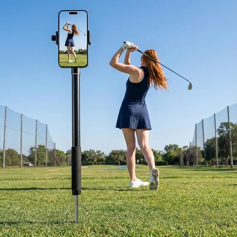 WIGERLON Golf Recording Stick,Irangesports Stick Golf Tripod Golf Phone Camera Stick Golf Monopod in Kuwait