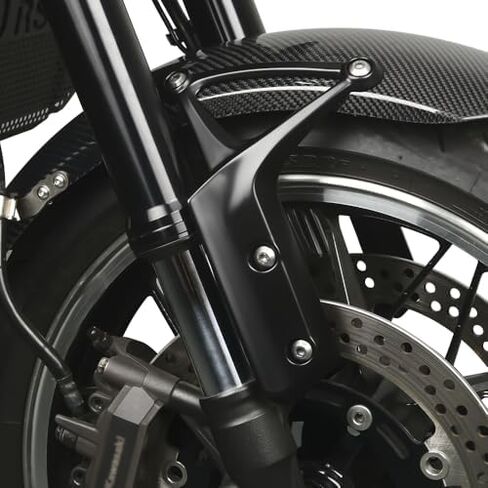 Motorcycle Accessories Front Fender Bracket Fits For Z900RS 2018-2025 Mud Guard Bracket z900rs CAFE Z 900RS SE 2019 2020 2021 2022 2023 2024 (Gloss black) in Saudi Arabia