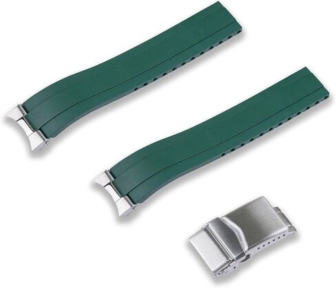 حزام ساعة Crafter Blue 20 مم MX03-117 FKM مطاطي مقطوع حسب الحجم سريع الإصدار متوافق مع سلسلة Seiko Alpinist Classic Series وAlpinist GMT وBaby Alpinist وHamilton Khaki Field in Kuwait