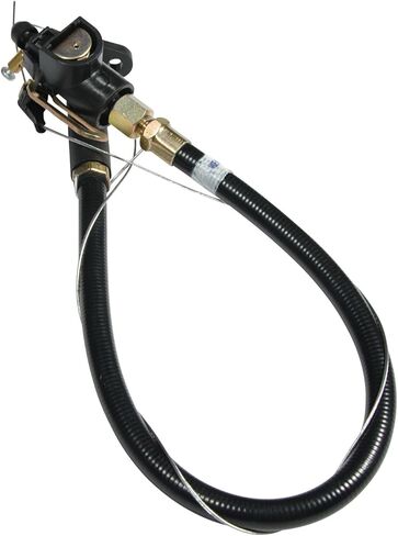 B&M 30287 Throttle Valve/Kickdown Cable, Silver/Black in Saudi Arabia
