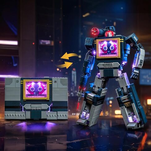 Light kit Compatible with Lego 10358 Transformers: Soundwave - No Model Only Light, LED Lighting Accessories Compatible with Lego Transformers: Sonic 10358 (Customized RC Version) in Saudi Arabia