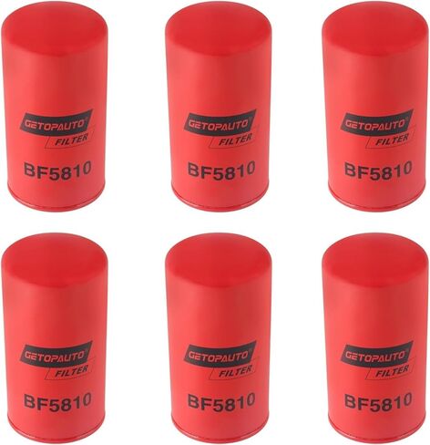 BF5810 Spin-On Fuel Filter Compatible with Detroit Diesel Replaces FF5206 3300392S P556916 6PCS in Saudi Arabia