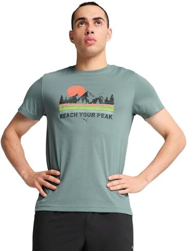 PUMA Men's Running Graphic T-Shirt in Saudi Arabia