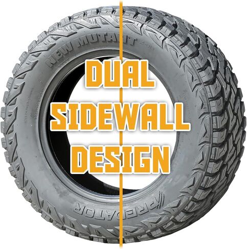 Predator New Mutant X-RT All Terrain LT37X13.50R20 128Q F Light Truck Tire in Kuwait