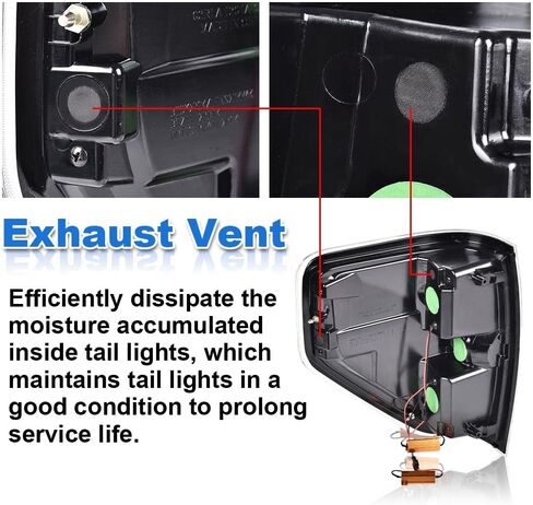 G-PLUS LED Tail Lights Compatible with Ford F150 2009-2014 Clear Lens Black Housing Left Driver & Right Passenger Rear Tail light Brake Lamps Assembly in Saudi Arabia
